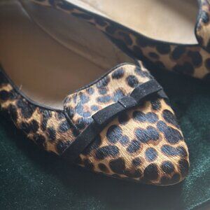 Nine West Leopard Flats